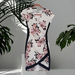 Almost Famous faux wrap dress